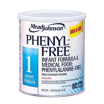 美贊臣不含苯丙氨酸代謝配方奶粉1號 454克裝